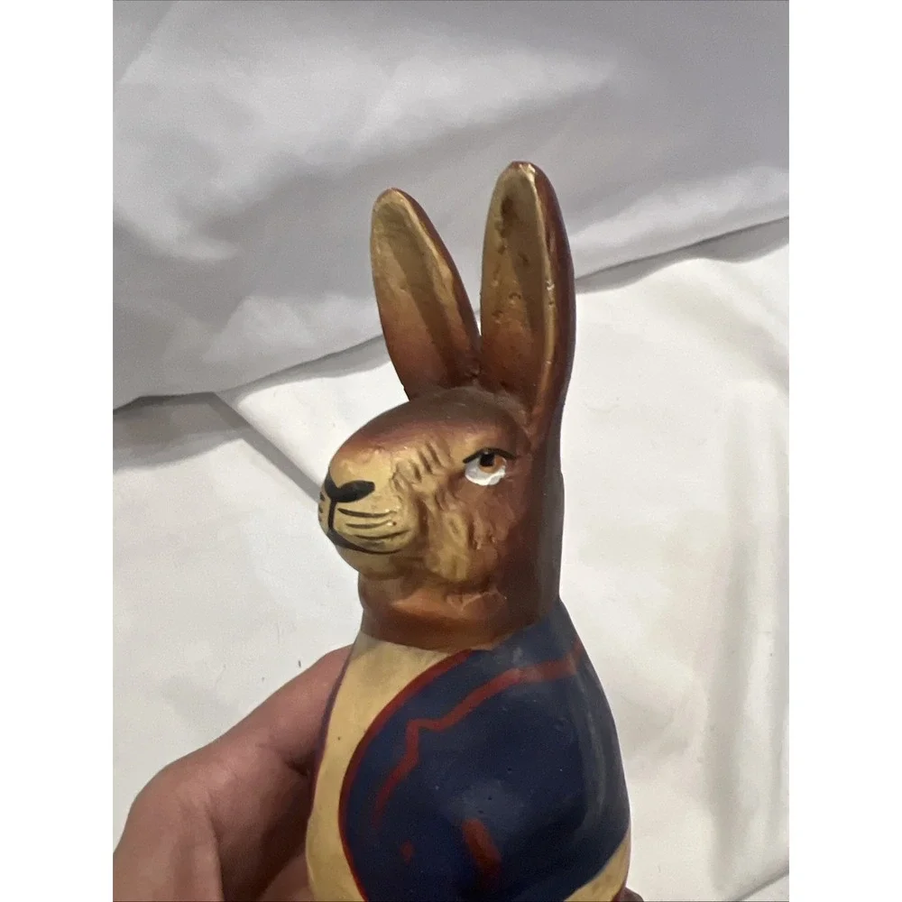 VINTAGE ROLY POLY PAPER MACHE 6.75